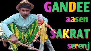 SAKRAT  GARI AASEN ketez koda style te  Santali comedy video [upl. by Noseaj840]