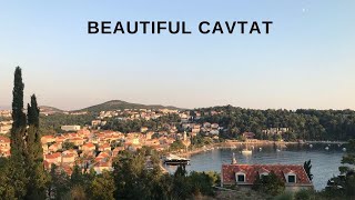 Croatia Travels  Walking around the Beautiful Coastal Town of Cavtat  Croatia  V103 [upl. by Amairam533]