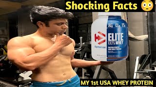 Dymatize Elite 100 Whey Protein Review  Shocking Facts 😱 hindi [upl. by Aifas]