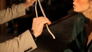 How to Make a Slip Knot Disappear  Table Magic Tricks [upl. by Aniehs]