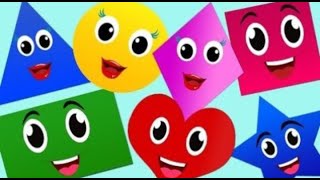 Shapes Song  Colors Song  Childrens Music  Nursery Rhymes amp Kids Songs  Little Treehouse [upl. by Doughman]