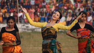 Helina Daimary Dance Performance  Inter Club Footbal Tournament Salbari [upl. by Yerd]