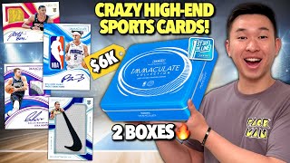 CRAZY HIGHEND CARDS 6K 😳🔥 202223 Panini Immaculate Collection Basketball FOTL Hobby Box Review [upl. by Nnaaihtnyc649]