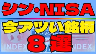 【シン・NISA！銘柄8選！】2024年から始める人気銘柄を分かり易く解説！ [upl. by Eiffe]