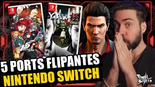 5 DE LOS MEJORES PORTS de Nintendo Switch Estos Juegos EXPRIMIEN Nintendo Switch [upl. by Yhtomiht790]