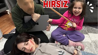 ZEYNEP HİRANUR EVİNE HIRSIZ GİRİYORبابا جاب لي بالون  جنى مقداد  طيور بيبي [upl. by Ttcos924]