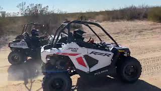 2022 Polaris RZR 200 EFI VS 2021 Polaris RZR 170 [upl. by Isoj477]