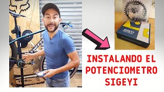 Potenciómetros para bicicicleta Instalación Sigeyi [upl. by Maiga524]