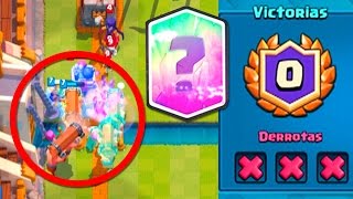 LEGENDARIA EN COFRE DE 0 VICTORIAS CLASH ROYALE [upl. by Ymrots]