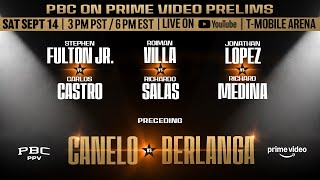 PBC on PRIME VIDEO PRELIMS  CaneloBerlanga [upl. by Neladgam656]