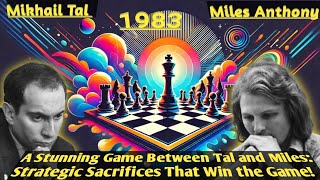 A Stunning Game Between Tal and Miles Strategic Sacrifices That Win the Game [upl. by Olocin981]