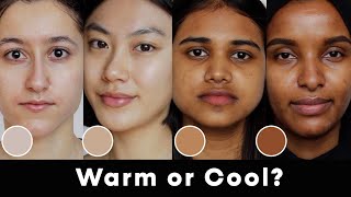 How to Find Your Skin Undertone • easy tips to pick the best foundation [upl. by Ripp]