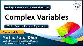 Chapter03 Part02  CauchyRiemann Equations amp Analytic Functions  MAT215  Complex Variables [upl. by Kendrick]