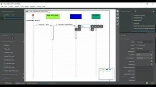 how to draw sequence diagram in staruml [upl. by Maximo125]