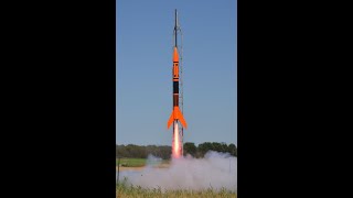 Bobs Really BIG Estes Alpha III Flying on an Aerotech K780 Red [upl. by Benioff]