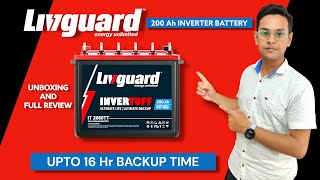 Livguard 200ah Battery Unboxing and Review  Long backup inverter battery 2023 [upl. by Anivad960]