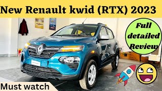 New Renault KwidRXT Full Detailed Review 2023 [upl. by Areivax297]