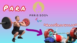 JO paralympiques 2024  le problème de lhaltérophilie [upl. by Oriane]