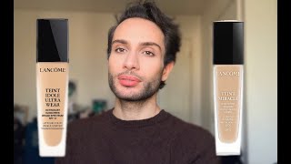 Lancôme Teint Idole Ultra Wear and Teint Miracle Foundations Review [upl. by Eivol820]