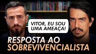 Resposta ao Julio Lobo  Sobrevivencialismo Metaforando Análise [upl. by Payne]