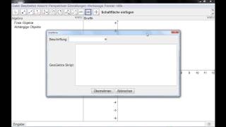 Schaltflächen in GeoGebra [upl. by Kedezihclem473]
