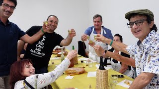 Insegno a fare la pasta fatta in casa Calabrese agli Americani e poi [upl. by Belsky]