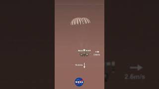 Perseverance Landing Recreation nasa perseverancerover space NASA [upl. by Duston569]