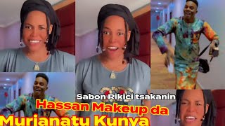 Sabon Rikici tsakanin Murjanatu Kunya da Hassan Makeup zuwan shi Nigeria 😂🤣👐hausa new tiktok [upl. by Ingamar]