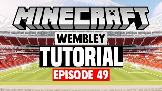 Minecraft Stadium Builds Wembley Stadium 49 Stands [upl. by Verdie]