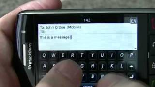 BlackBerry Storm 9530 review  part 2 [upl. by Alberik]