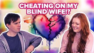 Is It Easy To Cheat On My Blind Wife 😱 [upl. by Pontias]