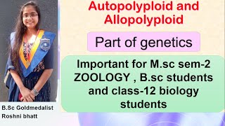 Allopolyploidy Autopolyploidy [upl. by Hars]