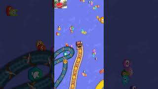 Worm zone GAME PLAY SNAKE VS KING SNAKE wormszone video trending gaming shorts shortsfeed [upl. by Leorsiy576]