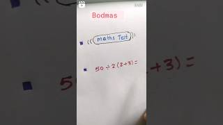 Bodmas maths tests maths bodmas mathstest byripuaryan [upl. by Coshow]