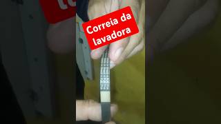 Correia da lavadora danificada shortvideo 👨‍🔧 [upl. by Miltie]