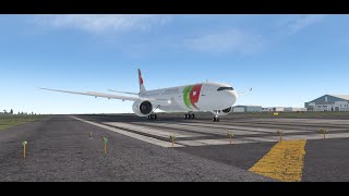 Emergency Overspeed Landing without thrust reversers XPlane 11 [upl. by Abroms]