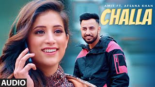 CHALLA Full Lyrical Video Song Amit Afsana Khan  Enzo  Latest Punjabi Song 2020 [upl. by Orest442]