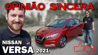 Novo Nissan Versa 2021 Vale a pena É bom Preço versões consumo ficha técnica detalhes e mais [upl. by Ajnos861]