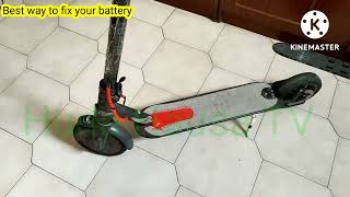 how fix battery of mi electric scooter pro 2  not charging [upl. by Llyrat18]