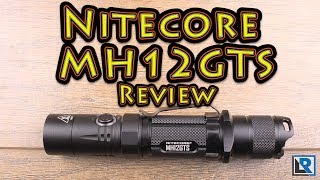 Nitecore MH12GTS Review 1800 Lumens [upl. by Lertram]