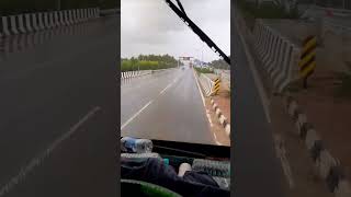 Lachit Tossa Driving for raining day in Bangalore India 🚛 [upl. by Ilah]