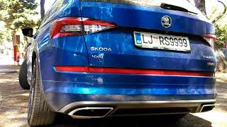 ᴴᴰ 2019 Škoda Kodiaq vRS Sporty Exhaust Sound [upl. by Garcia]