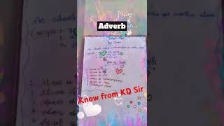 trending adverbadverb definition with example by KD sir adverb ke udaharan [upl. by Anuaek]