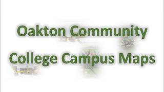 Oakton Community College Campus Maps [upl. by Riti]