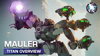 Mauler 🔮 Titan Overview — War Robots [upl. by Bondie608]