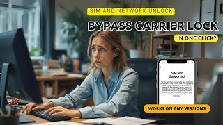 Easy Carrier Lock Bypass for Any Phone  Fast Results [upl. by Naashom]