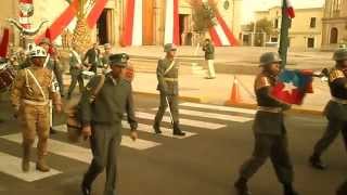 BANDA DEL EJERCITO CHILENO EN TACNA [upl. by Enirehtac]