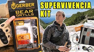 PRUEBO KIT DE SUPERVIVENCIA DE BEAR GRYLLS de GERBER [upl. by Etteniuq900]