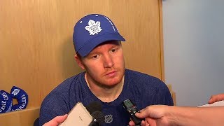 Maple Leafs Practice Frederik Andersen  November 8 2018 [upl. by Millman]