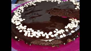 ام وليد وصفة اسهل كيكة شوكولا Oum walid Top recette de cake au chocolat rapide [upl. by Kriss356]